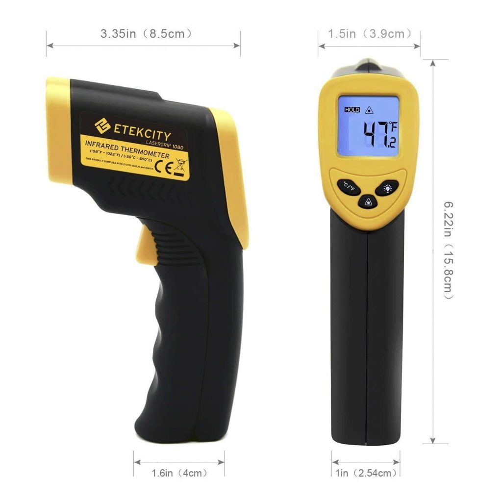 The 8 Best Infrared Thermometer For Cooking And Grilling Reviews 2019