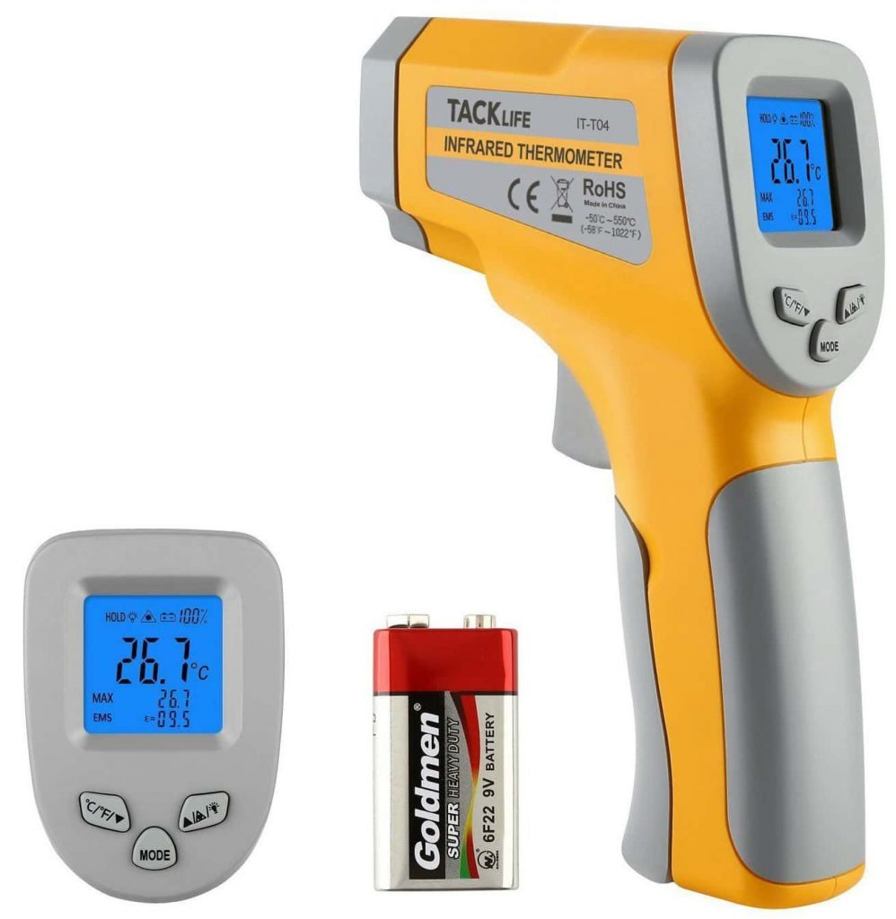 The 8 Best Infrared Thermometer For Cooking And Grilling Reviews 2019