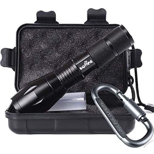 Tactical Portable LED Flashlight 1000 Lumens with 5 Modes