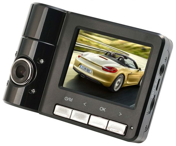 Powpro Pcam PP-B60 FHD 1080P GPS Dual Cameras Car Dash Cam 2.31 inch